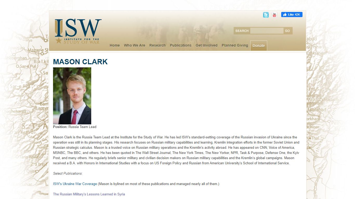 Mason Clark | Institute for the Study of War